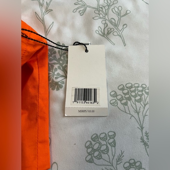 Jason Wu Cropped Orange Cotton-Blend Tank, size S, NWT! - Picture 6 of 9